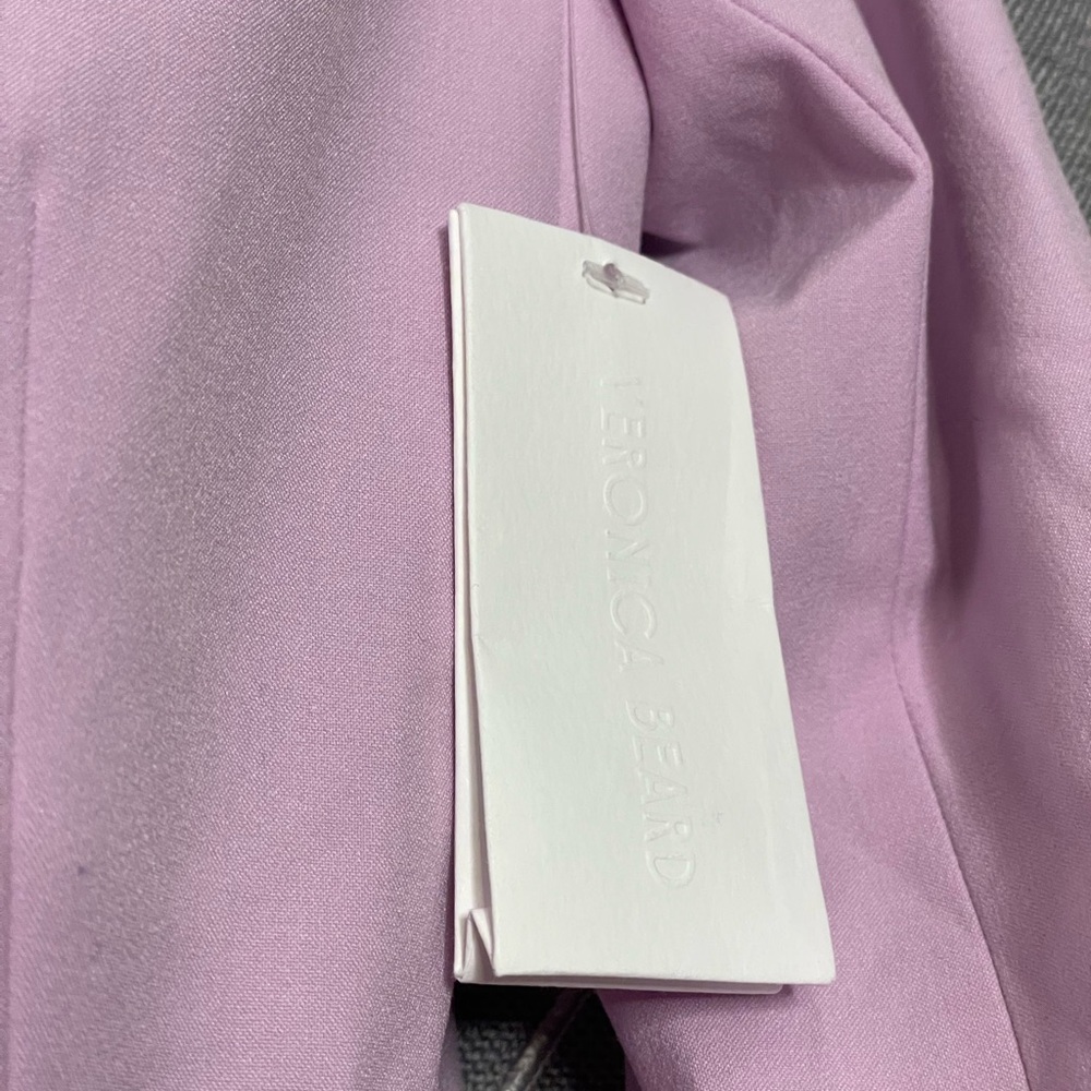 Veronica Beard Hosanna Crop Dickey Jacket in Barely orchid - Picture 6 of 6